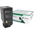 Lexmark CS827/CX827 toner gul (Return) 15k