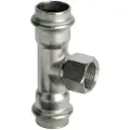 Viega Sanpress Inox Tee 54mm x 1/2" x 54mm stainless steel