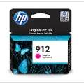 HP 912 / 3YL78AE - Magenta Ink - Blekkpatron Rød