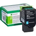 Lexmark C242XC0 Toner cyan 3.500 sider