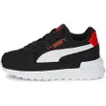 Puma Graviton AC Babies'Trainers, Shoes, Black/White/Red, 24