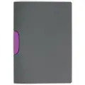 Durable Duraswing, Rosa, Grå, Plast, Polypropylen (PP), 30 ark, A4, Festeklips