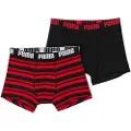 Puma Everyday Heritage Boxers (2-pack) Men, Clothing, Red/Black, 5