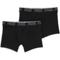 Puma Trunks (2-Pack) Men, Clothing, Black, 2
