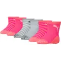 Puma Baby Classic Socks 6 pack, Clothing, Violet Purple Combo, 23-26