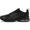 Puma Voltaic Evo Sneaker, Shoes, Black/Stormy Slate/Red, 37.5