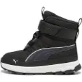 Puma Evolve Kids'Boots, Shoes, Black/Strongray/White, 29