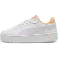 Puma Carina Street Lacey Sneakers Youth, Shoes, White/Lilac Frost/Almost Apricot, 38.5