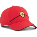 Puma Ferrari Race Baseball Cap, Accessories, Rosso Corsa, OSFA