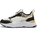 Puma Cassia Snake Chic Sneakers Women, Shoes, Vapor Gray/Light Sand/Black, 37