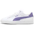 Puma Smash 3.0 Leather Sneakers Youth, Shoes, White/Lavender Alert, 38