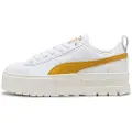 Puma Mayze Lux Sneakers Women, Shoes, White/Archive Gold, 39