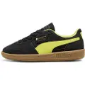 Puma Palermo Sneakers Youth, Shoes, Black/Lemon Sherbert, 37