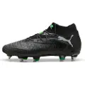 Puma FUTURE 8 ULTIMATE MxSG Football Boots Unisex, Shoes, Black/Cool Light Gray/Green, 37