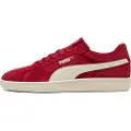 Puma Smash 3.0 Sneakers, Shoes, Dark Crimson/Warm White, 36