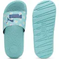 Puma Cool Cat 2.0 Daisies Slides Youth, Shoes, Safe Lake/Blue Crystal/White, 37