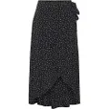Pieces Tala Wrap Midiskjørt