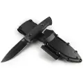 Benchmade Bushcrafter Cru-Wear kniv, Black Cerakote, Carbon Fiber