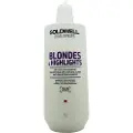 Goldwell DUALSENSES Blondiner & Highlights Anti Yellow Neutralizing shampoo for blondt hår 1000 ml