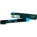 Lexmark Toner cyan 24.000 sider