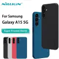 NILLKIN Super Frosted Shield case for Samsung Galaxy A15 5G rigid cover - black