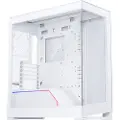 Phanteks NV5 MKII - Mid tower - utvidet ATX (E-ATX) - sidepanel med vindu (herdet glass) - ingen strømforsyning (ATX) - matt hvit - USB/lyd