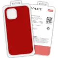 Mysafe CASE SILIKONOWE SAMSUNG GALAXY S21 + Red BOX