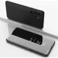 Hurtel Clear View-etui for Samsung Galaxy A56 - Svart