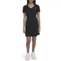 DKNY Mini Stud Logo Kort Ermet Kjole