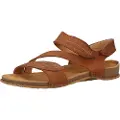 El naturalista for woman. 2581011ND005_023 Leather sandals N5810 Panglao brown (42), Flat, 1 to 3 cm, Velcro, Casual