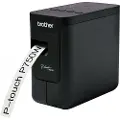 Brother P-Touch PT-P750W - Etikettskriver - termotransfer - Rull (2,4 cm) - 180 x 360 dpi - inntil 30 mm/sek - USB, Wi-Fi(n), NFC - kutter
