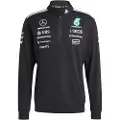 Adidas Mercedes Amg Petronas F1 Team Halv Glidelås Genser