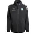Adidas Mercedes Amg Petronas Formula One Team Mechanic´s Rain Jakke Med Hette