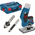 Bosch BATTERY MILLER GKF 12V-8 SOLO L-BOXX - Uten batteri og lader