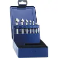 Eventus by Exact 05540 Keglesænker-sæt 6 dele 6.3 mm, 8.3 mm, 10.4 mm, 12.4 mm, 16.5 mm, 20.5 mm HSS Cylinderskaft 1 Set