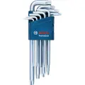 Bosch 1600a01th4 Torx-nøkkelsett 9 Enheter