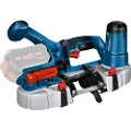 Bosch AKKU BÅNDSAV GCB 18V-63 SOLO Boschs mest ergonomiske og kompakte båndsav, der sikrer komfort under arbejdet - SOLO