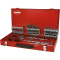 RUKO 245020 Maskine-gevindbor-sæt 37 dele 1 Set