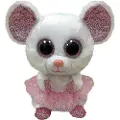 TY BEANIE BOOS Nina mus hvit ballerina 24cm 36488