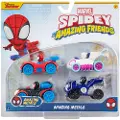 Jazwares Spider-man Friends Forundring Fantastisk Spider-man-figur I Metall 4 Enheter