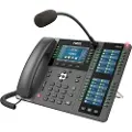 Fanvil X210i, IP-telefon, Sort, Grå, Kablet håndsett, In-band, Utenfor båndet, SIP-info, 20 linjer, 2000 oppføringer