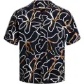 Jack & Jones Ladrew Print Resort Kortarmet Skjorte