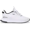 Hugo Boss for man. 50529544 TTNM EVO shoes white (42), Flat, Laces, Casual