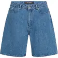 Karl Lagerfeld for woman. A2W10151 Shorts Face blue (26), Casual, Cotton, Denim