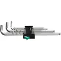 Wera 950/9 Hex-Plus 1 - L-nøkkelsett - 9 deler - inn clip fastener