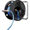 Brennenstuhl 1127010, Vegg-montert Hjul, Manuell, Funksjonell, Sort, Plast, Stål, Vegg-montert