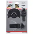 Bosch - Plunge cut and segment saw blade set - for tre, metall - 3 deler - Starlock