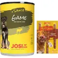 JosiDog våtfôr i saus 12 x 415 g - Vilt