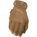 Mechanix Gloves Mechanix FastFit Coyote, størrelse XXL. Rynket mansjett, 0,6 mm kunstskinn, TrekDry, berøringsskjermteknologi