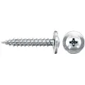 Fischer 40456, Skru, Galvanisert stål, Sinkbelagt stål, Metall, Zink, Full tråd, PH (Phillips)